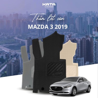 Thảm lót sàn ô tô Mazda 3 2018, 2019